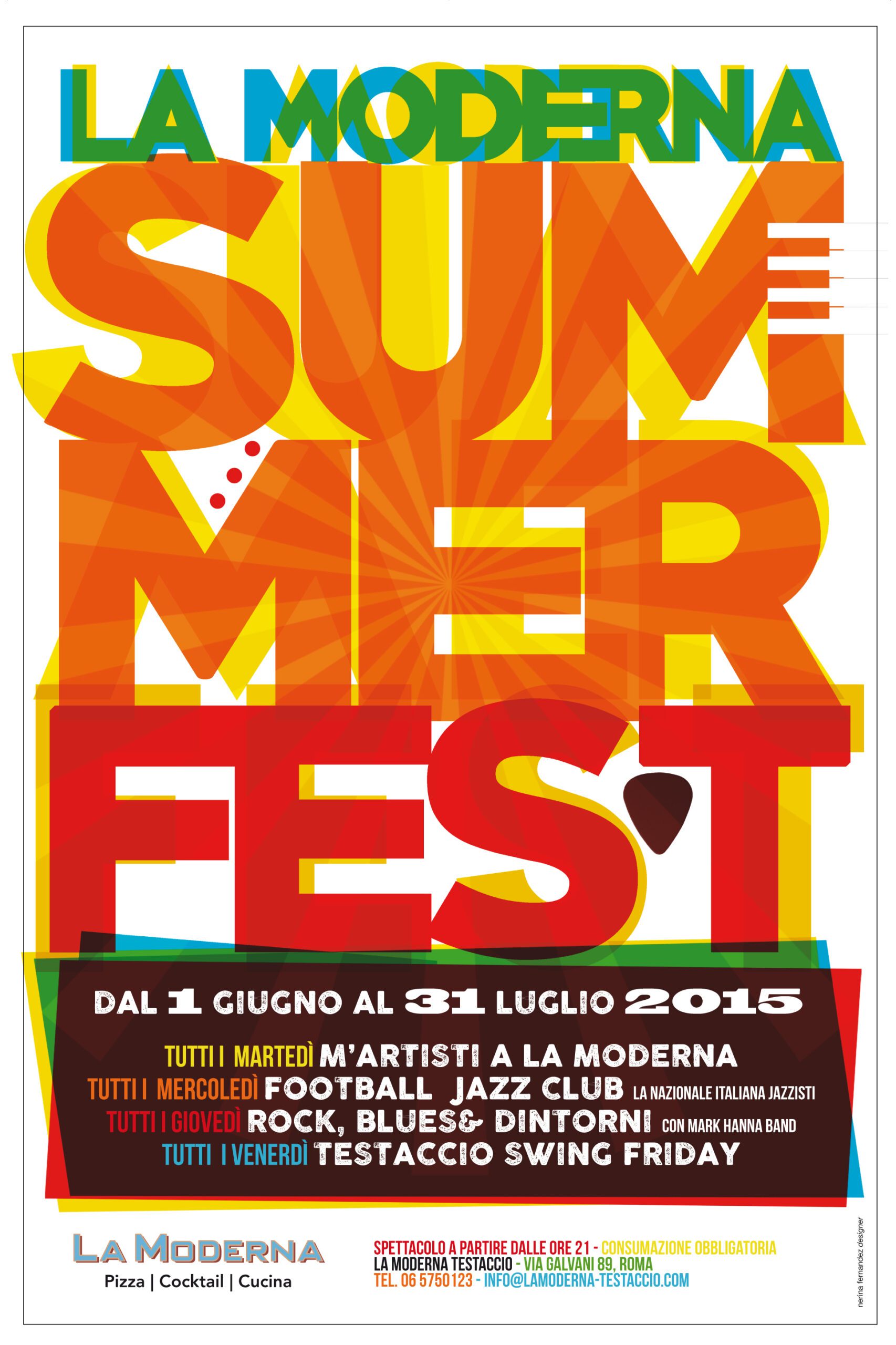 la Moderna Summer Fest parte a giugno: i prossimi appuntamenti